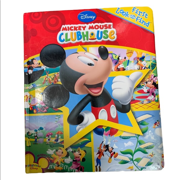 Disney Mickey Mouse Clubhouse First Look And Find Big Book - Picture 1 of 2